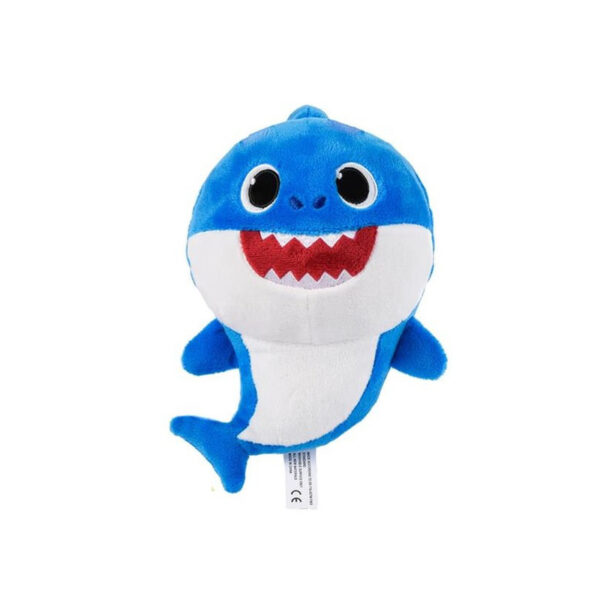 Baby Shark pluche knuffel blauw karakter daddy 20 cm