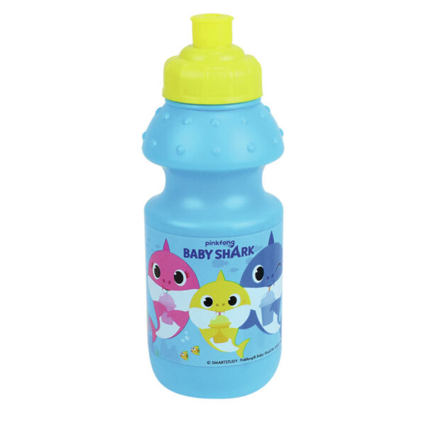 Kunststof bidon pop-up drinkbeker Baby Shark 350 ml