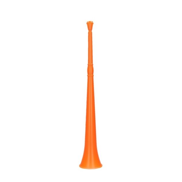 Oranje vuvuzela grote blaastoeter 48 cm