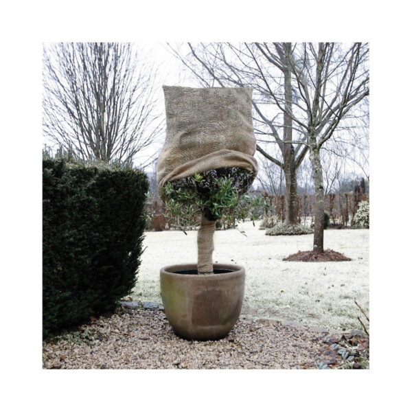 Plantenhoes jute naturel 1 m x 75 cm anti-vorst bescherming