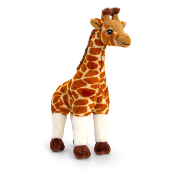 Pluche knuffel dier giraffe 30 cm