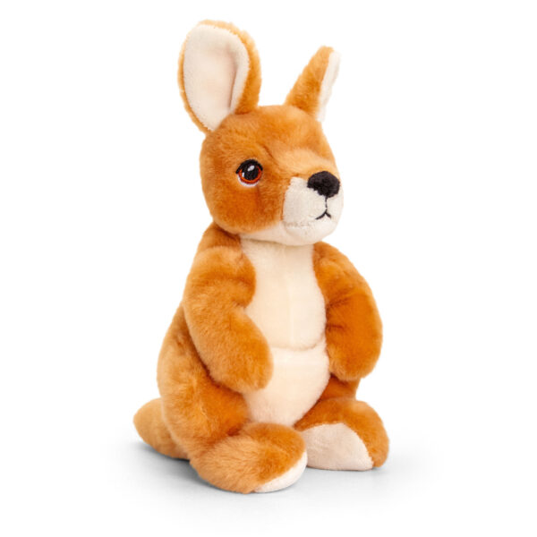 Pluche knuffel dier wallaby kangoeroe 27 cm